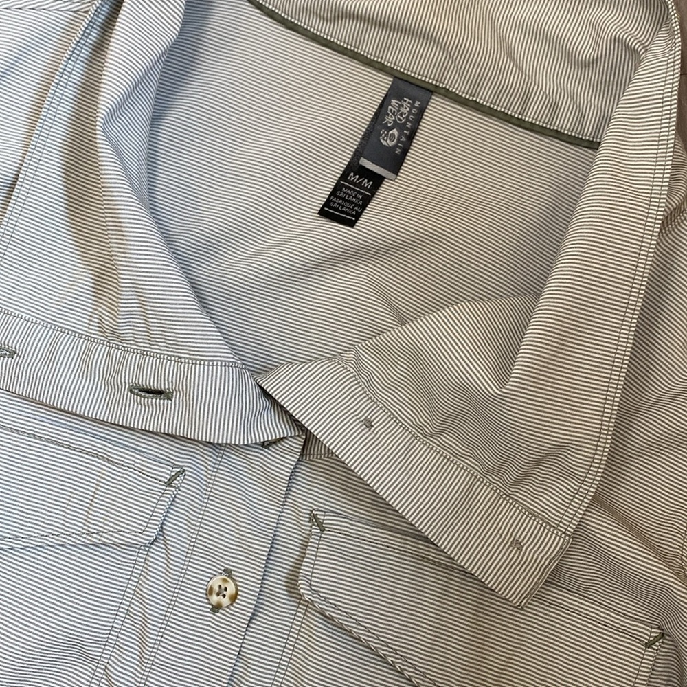 MOUNTAIN HARDWEAR M Long Sleeve/ Roll up 3/4 Sleeve Top Pockets
